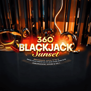 Blackjack 360 Sunset game cover